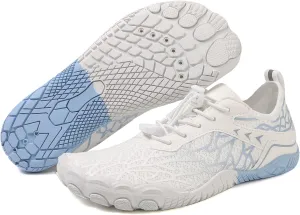 Mmoneyake Hike Barefoot Shoes Women Men Wide Toe Box Healthy & Non-Slip Barefoot Shoes Outdoor Hiking Shoe Grounded Footwear Unisex