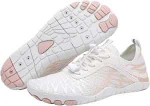Mmoneyake Hike Barefoot Shoes Women Men Wide Toe Box Healthy & Non-Slip Barefoot Shoes Outdoor Hiking Shoe Grounded Footwear Unisex