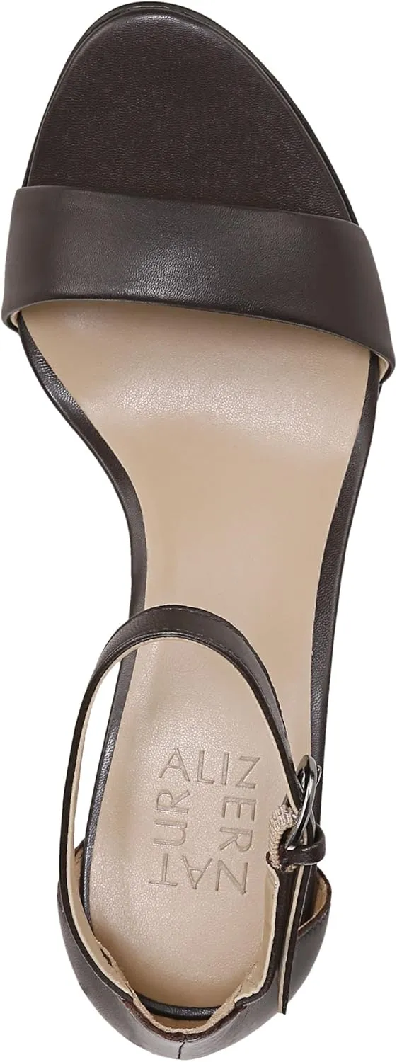 Naturalizer Women's Vera Ankle Strap Block Heel Dress Sandal