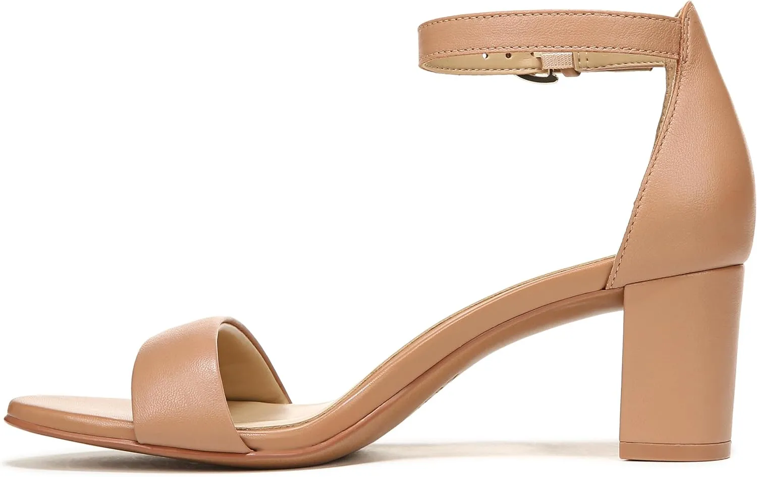 Naturalizer Women's Vera Ankle Strap Block Heel Dress Sandal