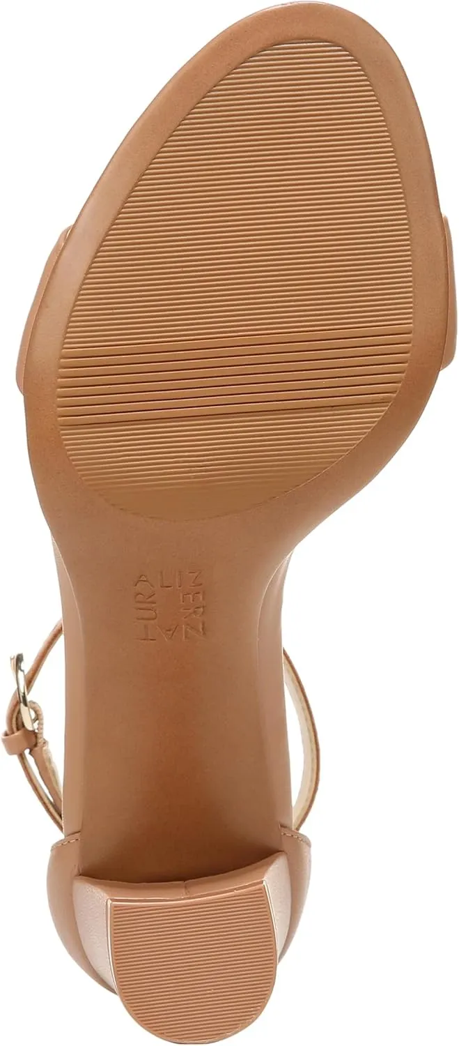 Naturalizer Women's Vera Ankle Strap Block Heel Dress Sandal