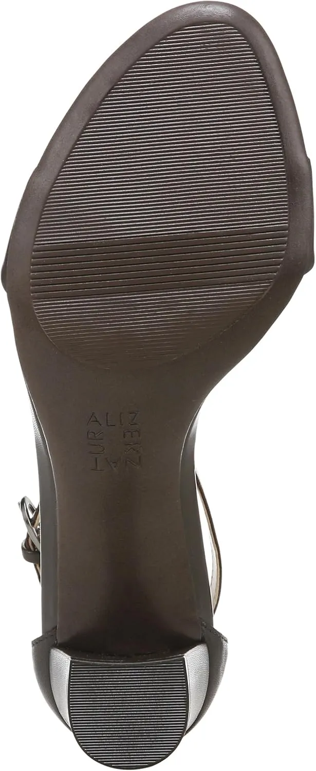 Naturalizer Women's Vera Ankle Strap Block Heel Dress Sandal