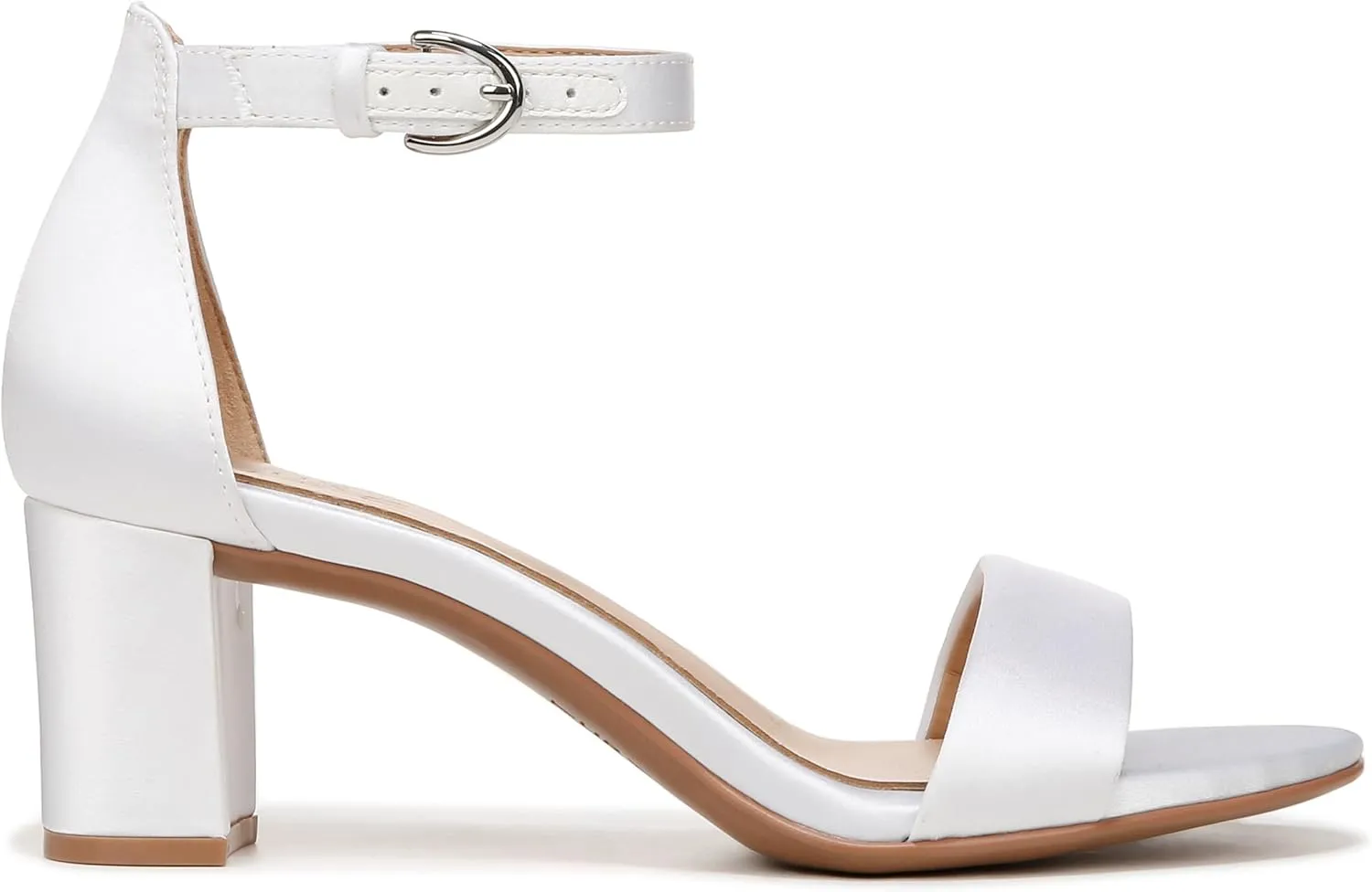 Naturalizer Women's Vera Ankle Strap Block Heel Dress Sandal