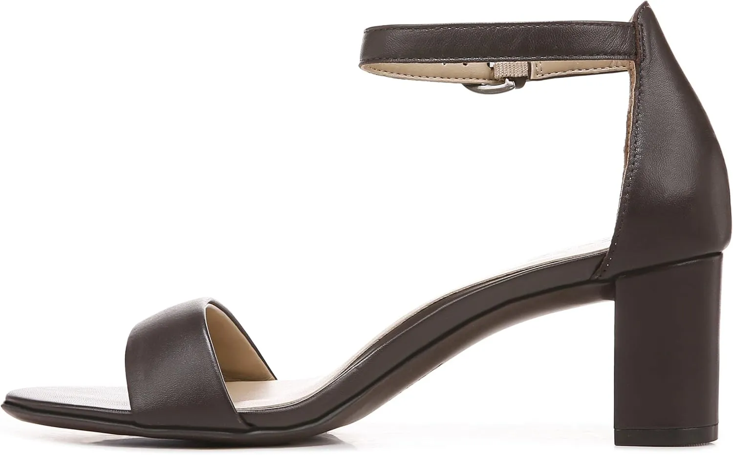 Naturalizer Women's Vera Ankle Strap Block Heel Dress Sandal