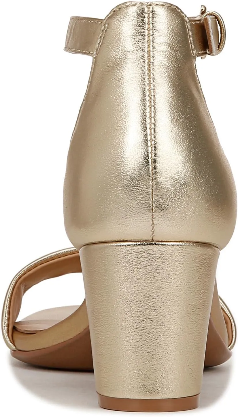 Naturalizer Women's Vera Ankle Strap Block Heel Dress Sandal