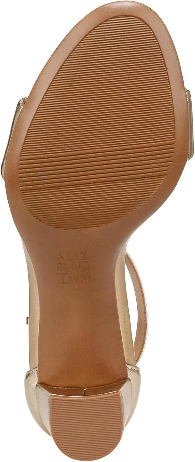 Naturalizer Women's Vera Ankle Strap Block Heel Dress Sandal