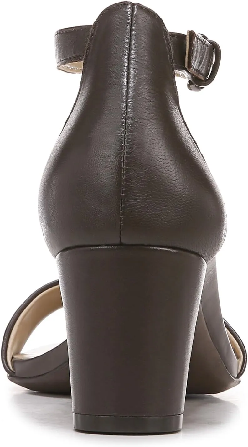 Naturalizer Women's Vera Ankle Strap Block Heel Dress Sandal