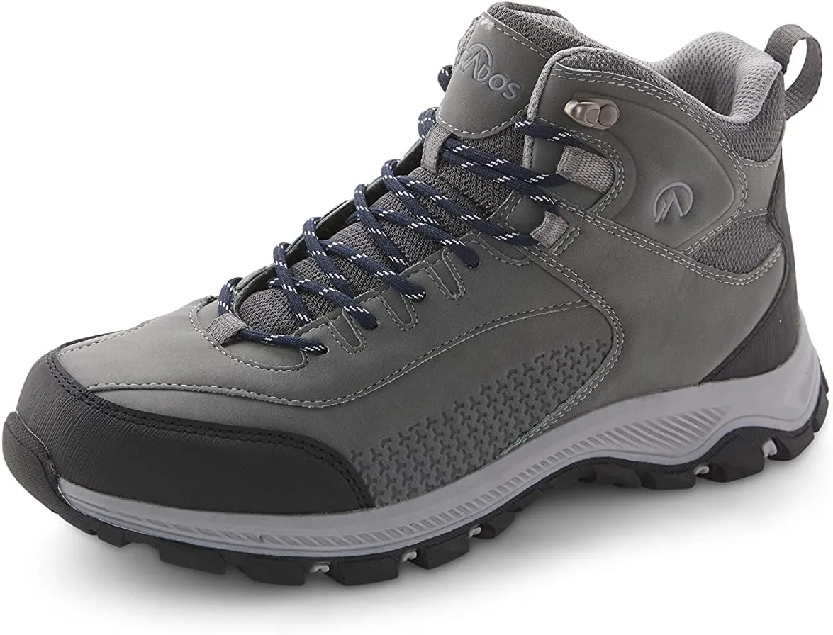 Nevados Mid Ankle Hiking Boots for Men | Water Resistant, Multi-Terrain Lug, Adaptive & Comfortable Design Carbon Rubber Outsole Cradled Footbed
