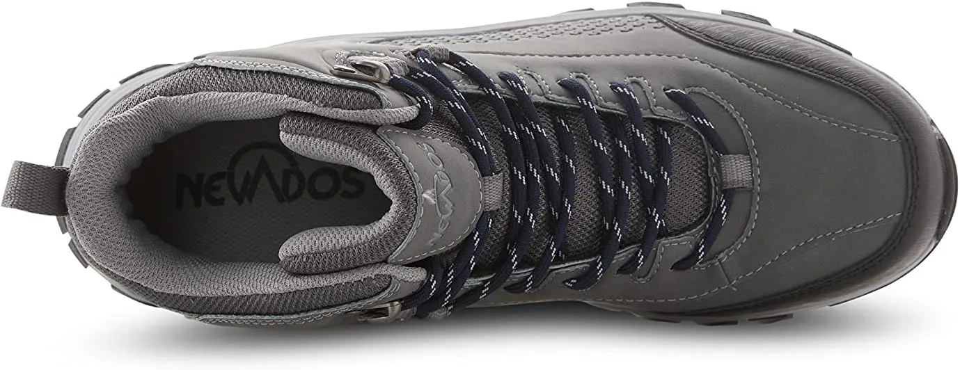 Nevados Mid Ankle Hiking Boots for Men | Water Resistant, Multi-Terrain Lug, Adaptive & Comfortable Design Carbon Rubber Outsole Cradled Footbed