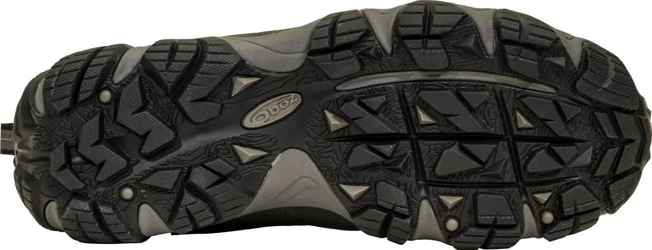 Oboz Men's Firebrand II Low B-Dry, Gray, 8 Wide