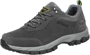 Orthopedic Hiking Shoes Men Waterproof Work Shoes Breathable Outdoor Walking Shoes Casual Non Slip Shoes