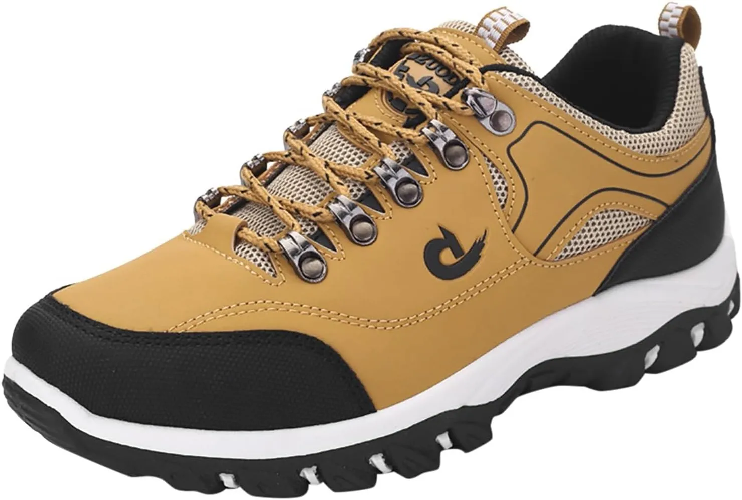 Orthopedic Hiking Shoes Men Waterproof Work Shoes Breathable Outdoor Walking Shoes Casual Non Slip Shoes