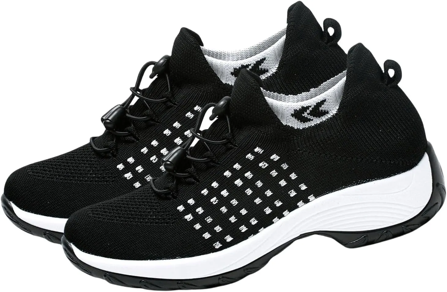 Orthopedic Shoes for Women Comfort Wear Orthowear Shoes Wide Width Slip On Walking Tennis Sneakers Plantar Fasciitis Bowling Shoe Mesh Athletic Style for Bowlers Breathable Lightweight