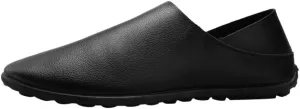 Pedal Leather Shoes Shallow Casual Lazy Soft Men's Stitching Mouth Mens Casual Comfortable Shoes