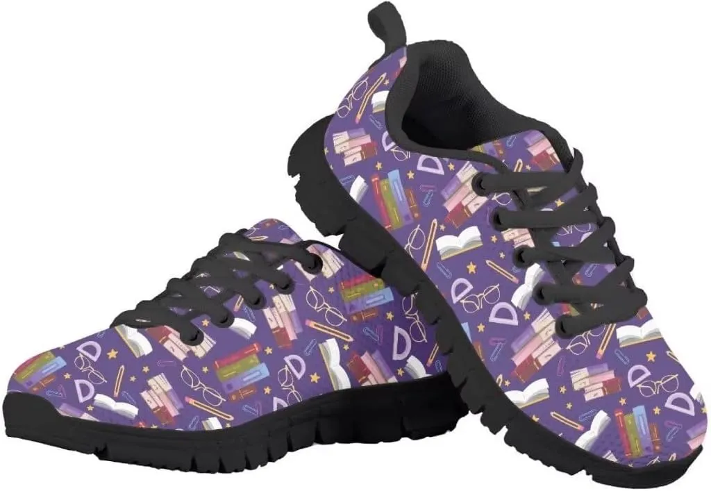 Pinupub Kids Casual Sports Shoes Colorful Print Comfort Breathable Slip On Sneakers for Boys Girls