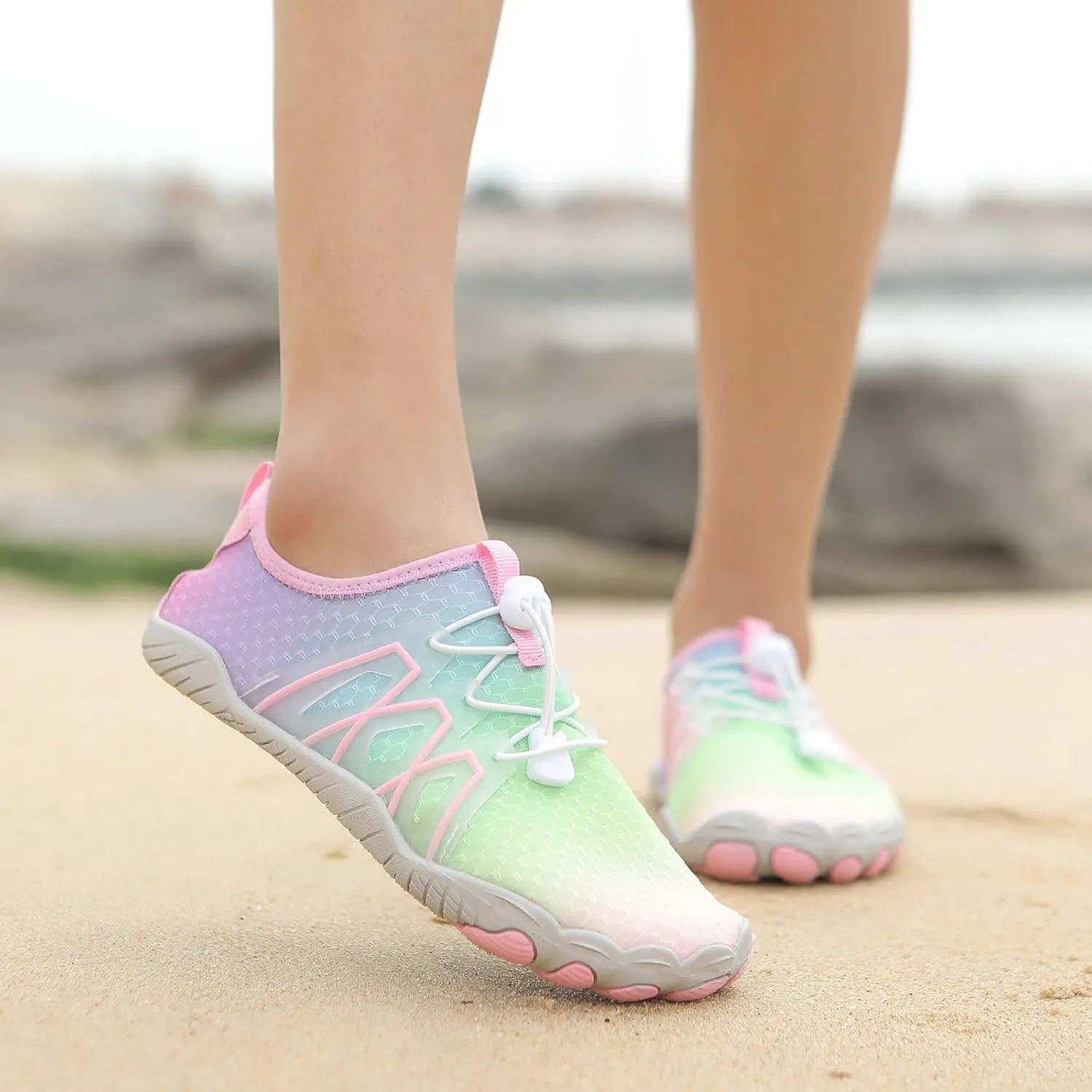 Pro Barefoot Shoes for Women Hike Barefoot Footwear Anti-Slip Breathable Quick Dry Slip-on Shoes Outdoor Sport Water Shoe Gym Workout Running Shoe