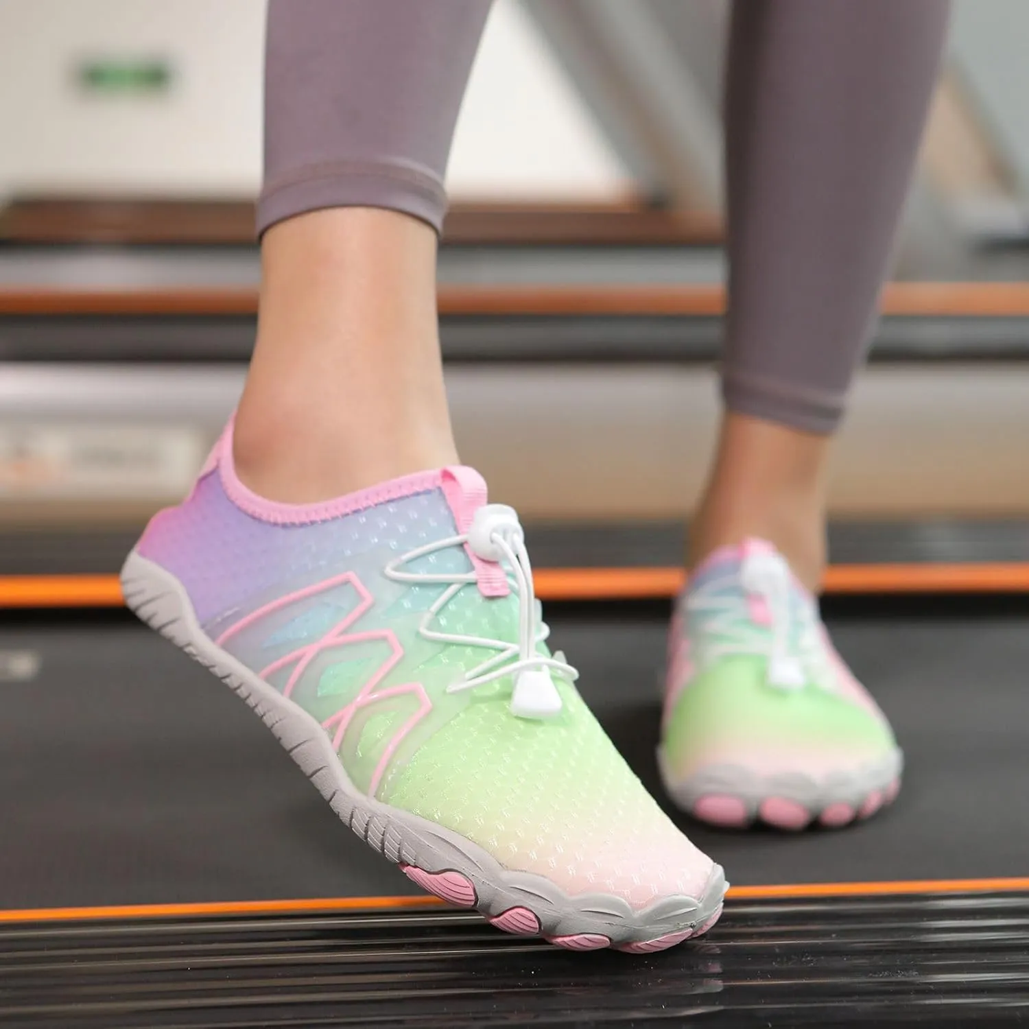 Pro Barefoot Shoes for Women Hike Barefoot Footwear Anti-Slip Breathable Quick Dry Slip-on Shoes Outdoor Sport Water Shoe Gym Workout Running Shoe