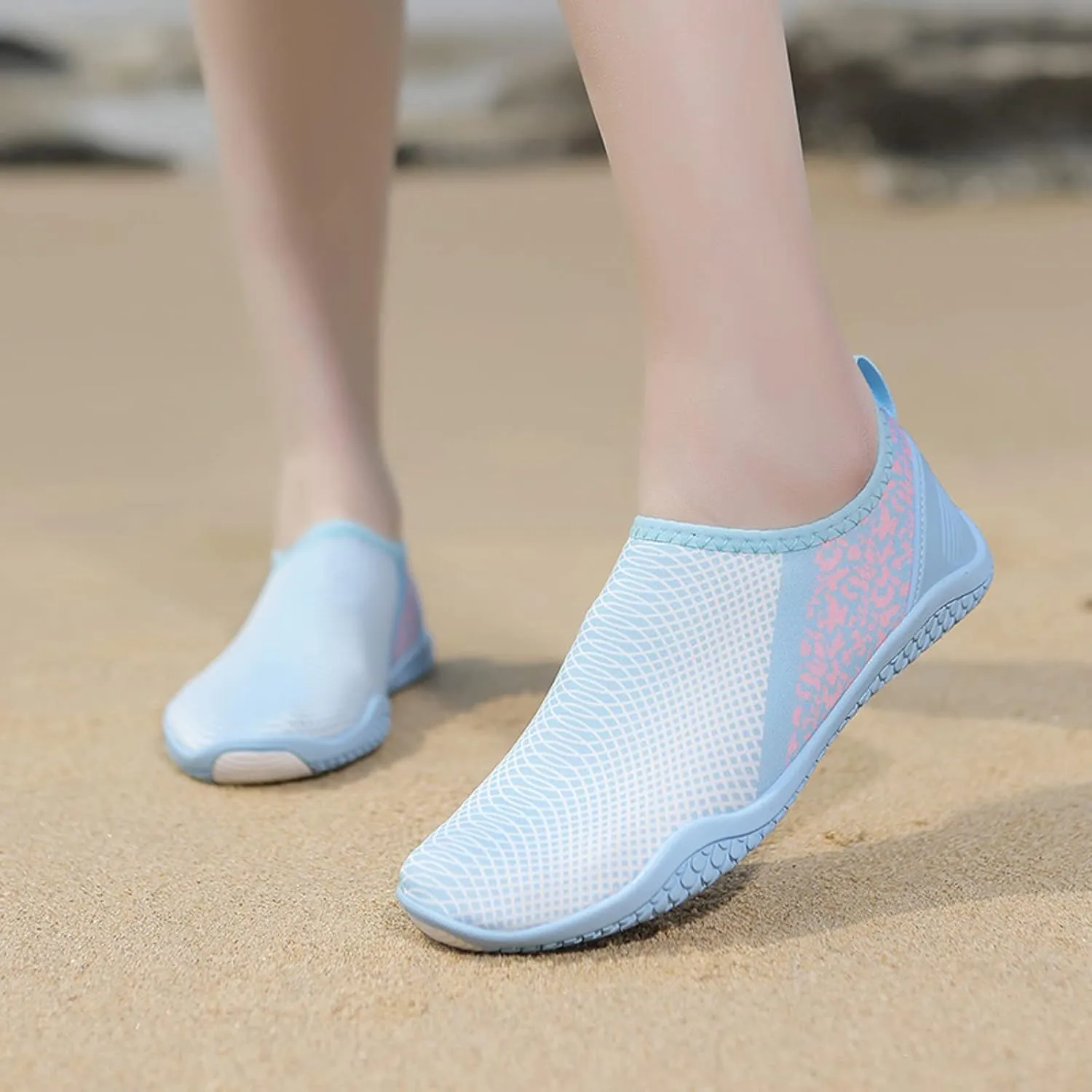Quick Dry Water Shoes for Women Men Barefoot Beach Swim Pool Aqua Socks Non Slip Outdoor Sports Hiking Surfing Yoga Exercise Shoes