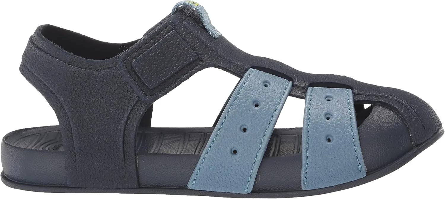 REEF Toddler/Little Kid Water Beachy Fisherman Sandal, Water Friendly, Adjustable Velcro Strap, Closed Toe