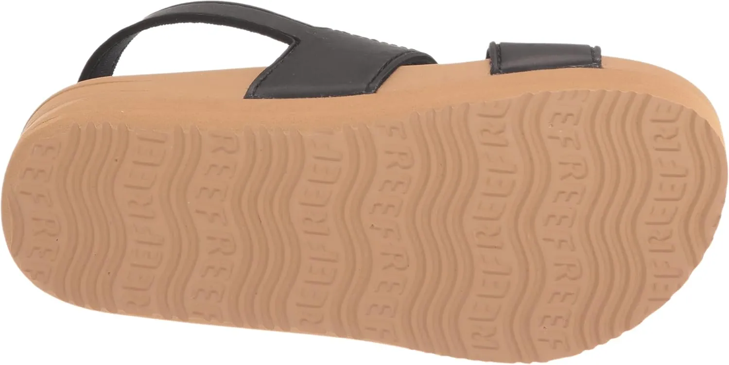 REEF Toddler/Little Kid Water Vista Platform Sandal, Water Friendly, Adjustable Velcro Strap