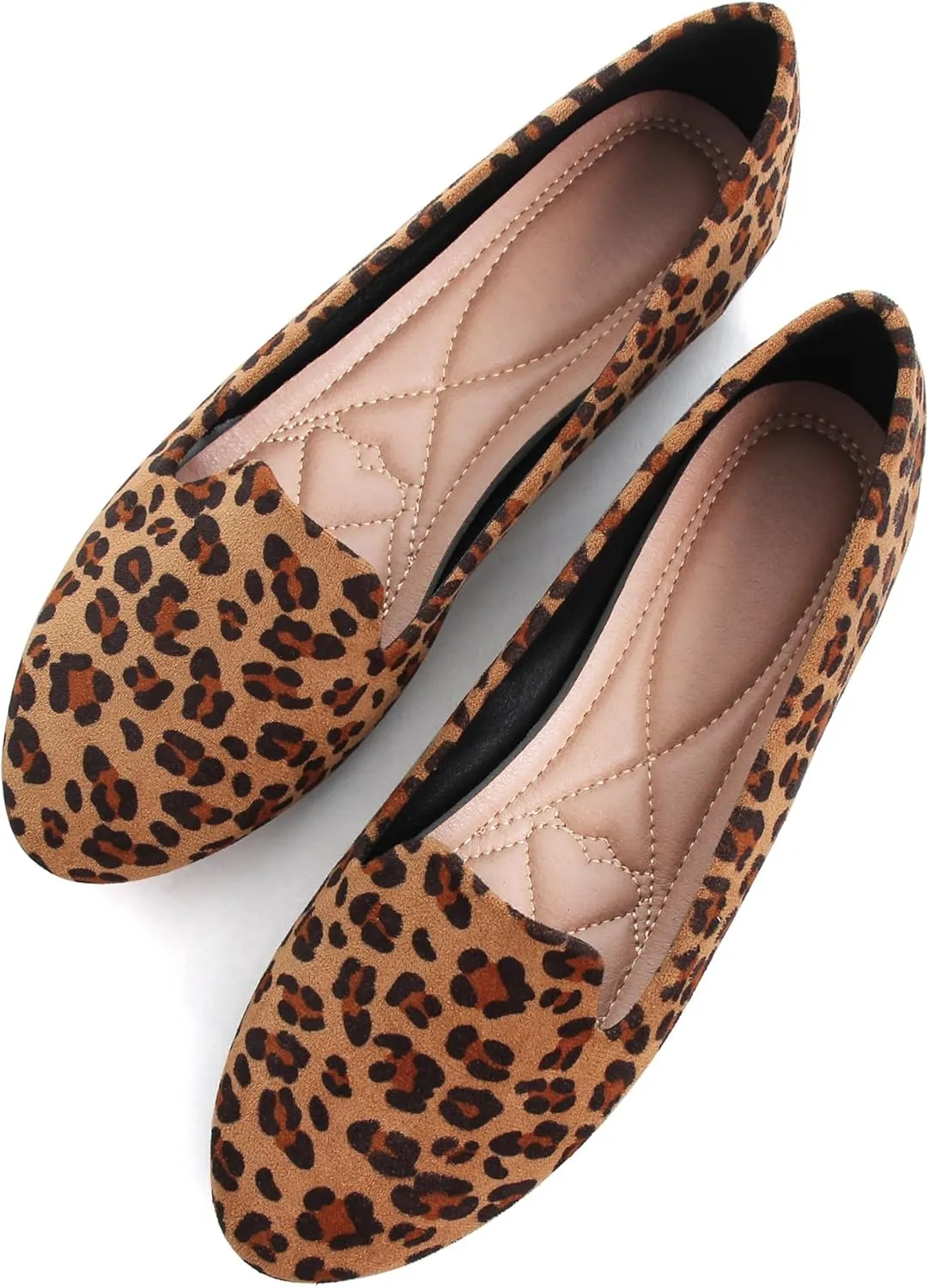 SAILING LU Women Round Toe Flats Comfortable Fashion Ballet Flat Shoes for Women Dressy Slip-ons Loafers