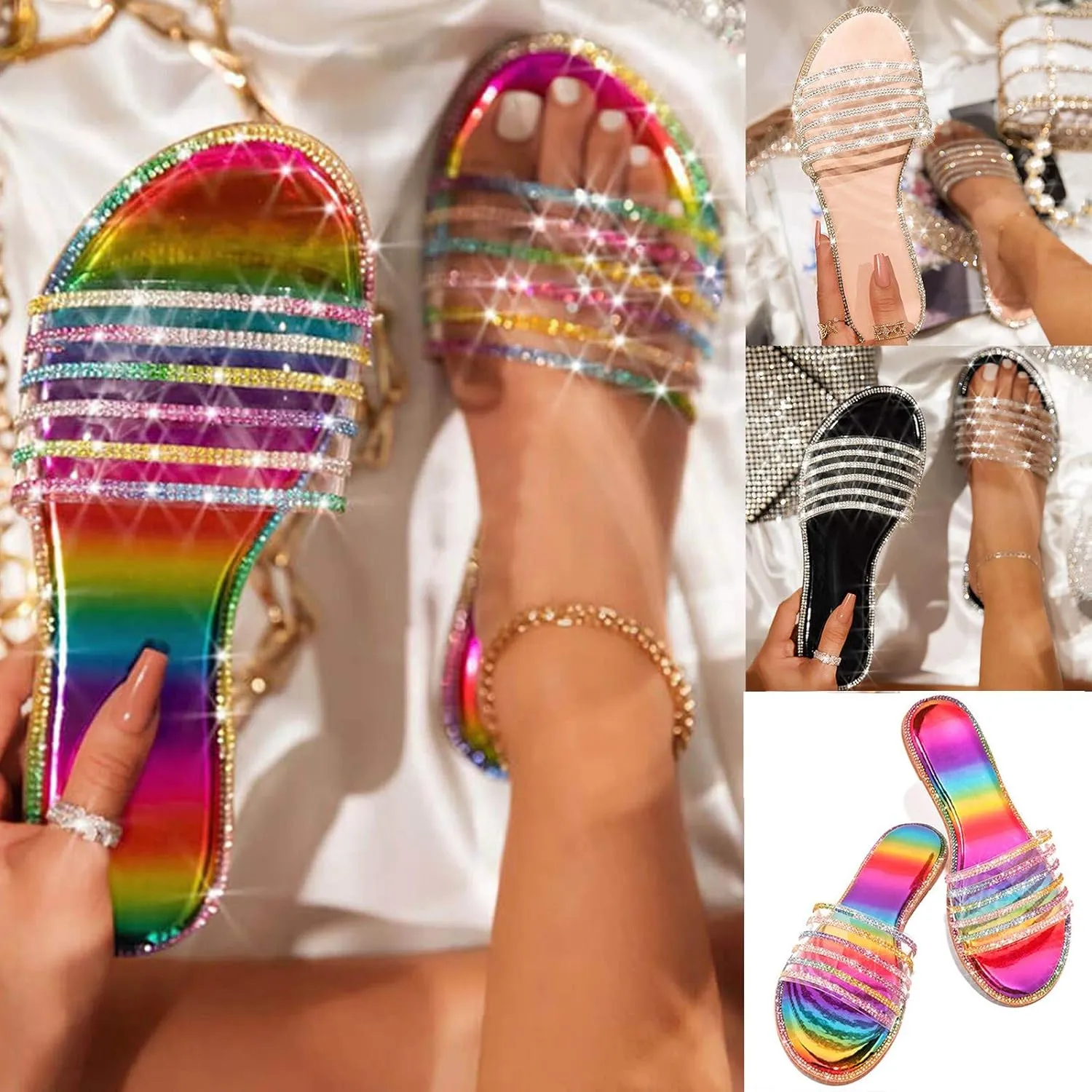 Sandals for Women Wide Width Gibobby 2019 Comfy Platform Sandal Shoes Summer Beach Travel Shoe Slipper Flip Flop