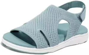 Sandals Women Comfortable Dressy Wedge Platform Sandals Ankle Strap Casual Summer Flatform Walking Orthopedic Shoes