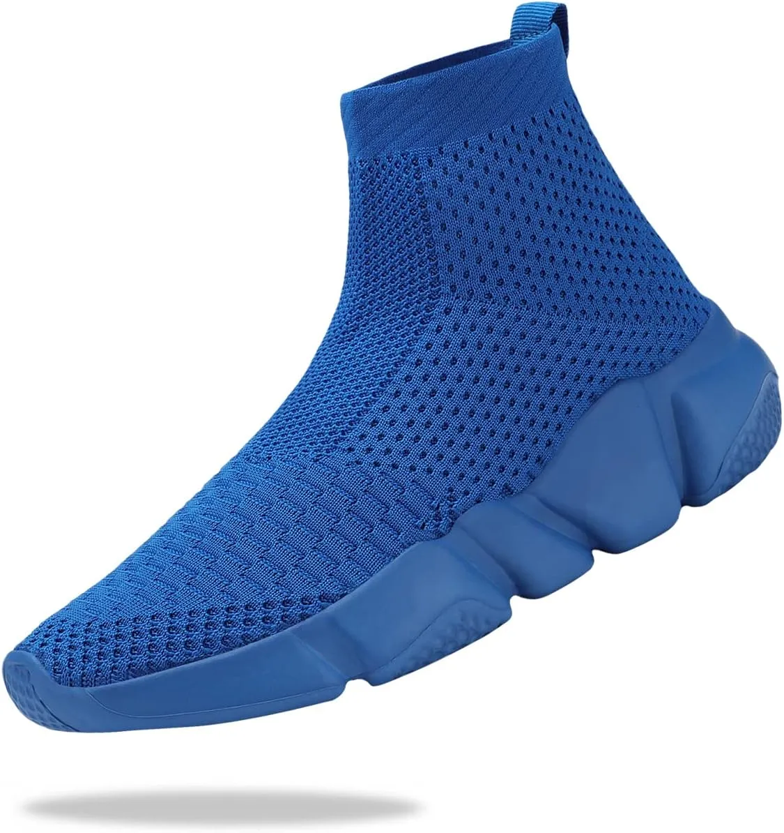 Santiro Boys Shoes Girls Sock Shoes High Tops Breathable Knit Slip On Shoes