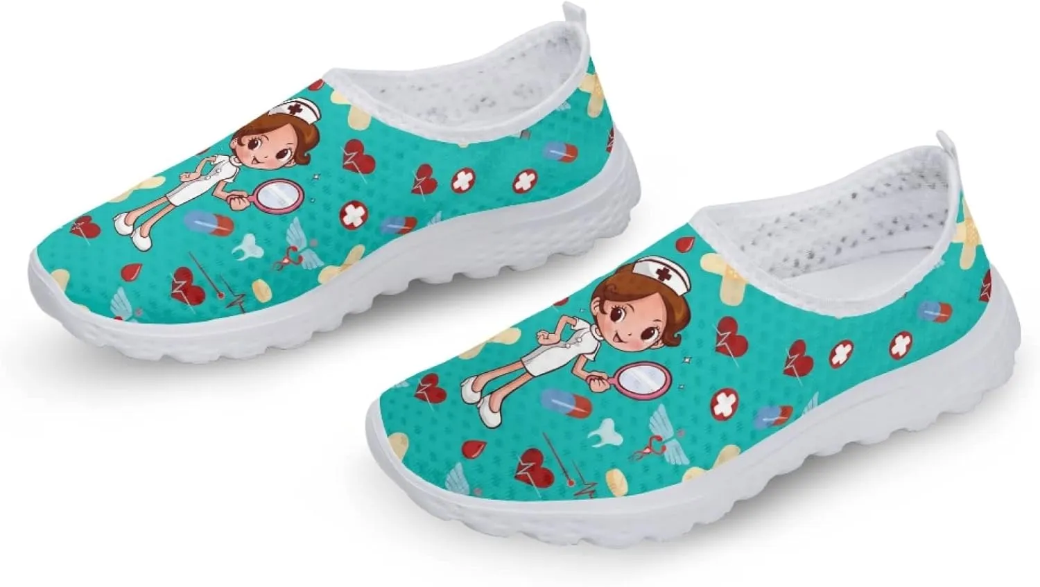 Shoes for Womens Spring Summer Loafer Breathable Slip On Flats Sneakers Walking Tennis Running Shoe