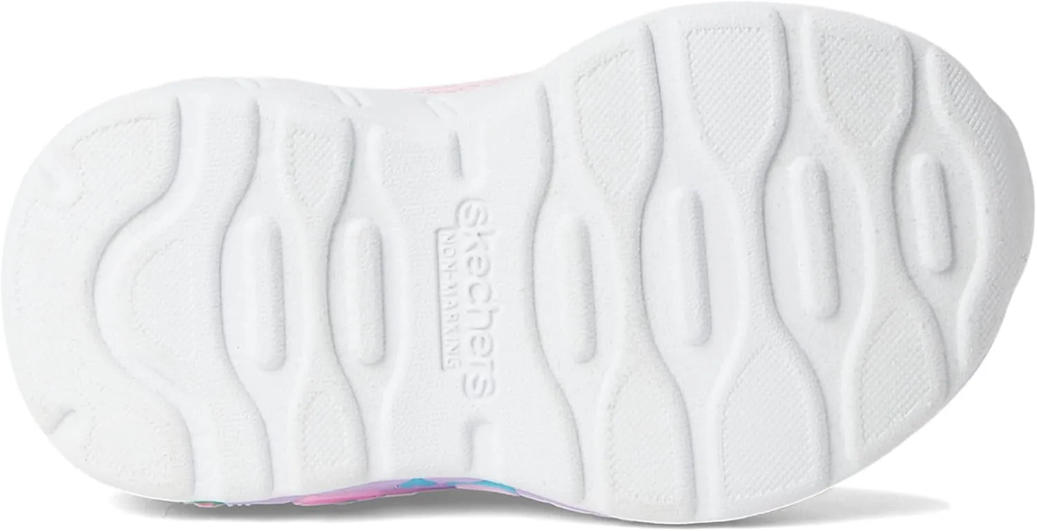 SKECHERS Girl's Play Scene-Fun Squad Sneaker