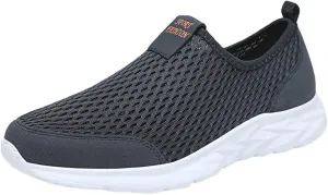 Slip on Sneakers Women Casual Lightweight Tennis Shoes Non Slip Work Shoes Women Breathable Mesh Walking Sneakers