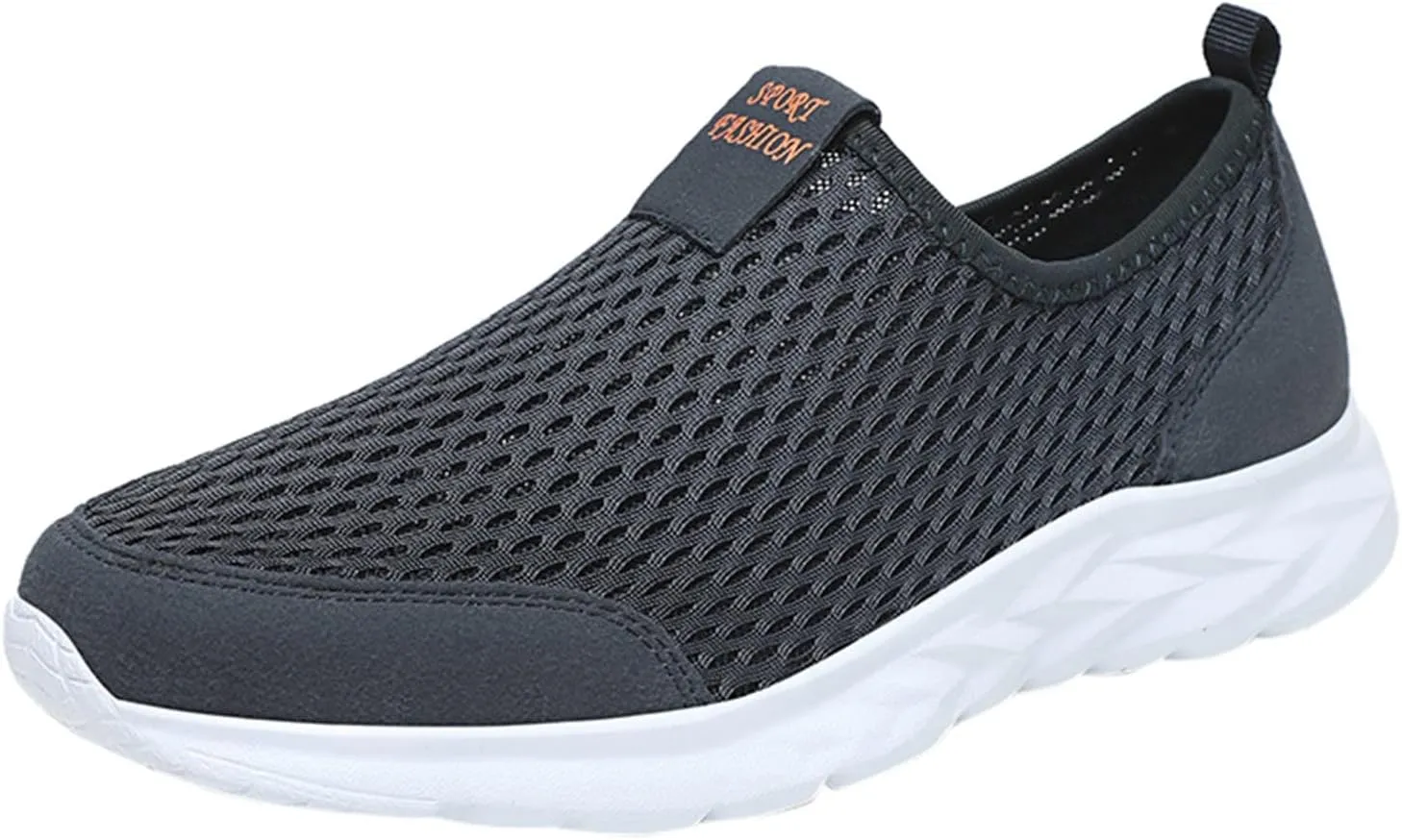 Slip on Sneakers Women Casual Lightweight Tennis Shoes Non Slip Work Shoes Women Breathable Mesh Walking Sneakers