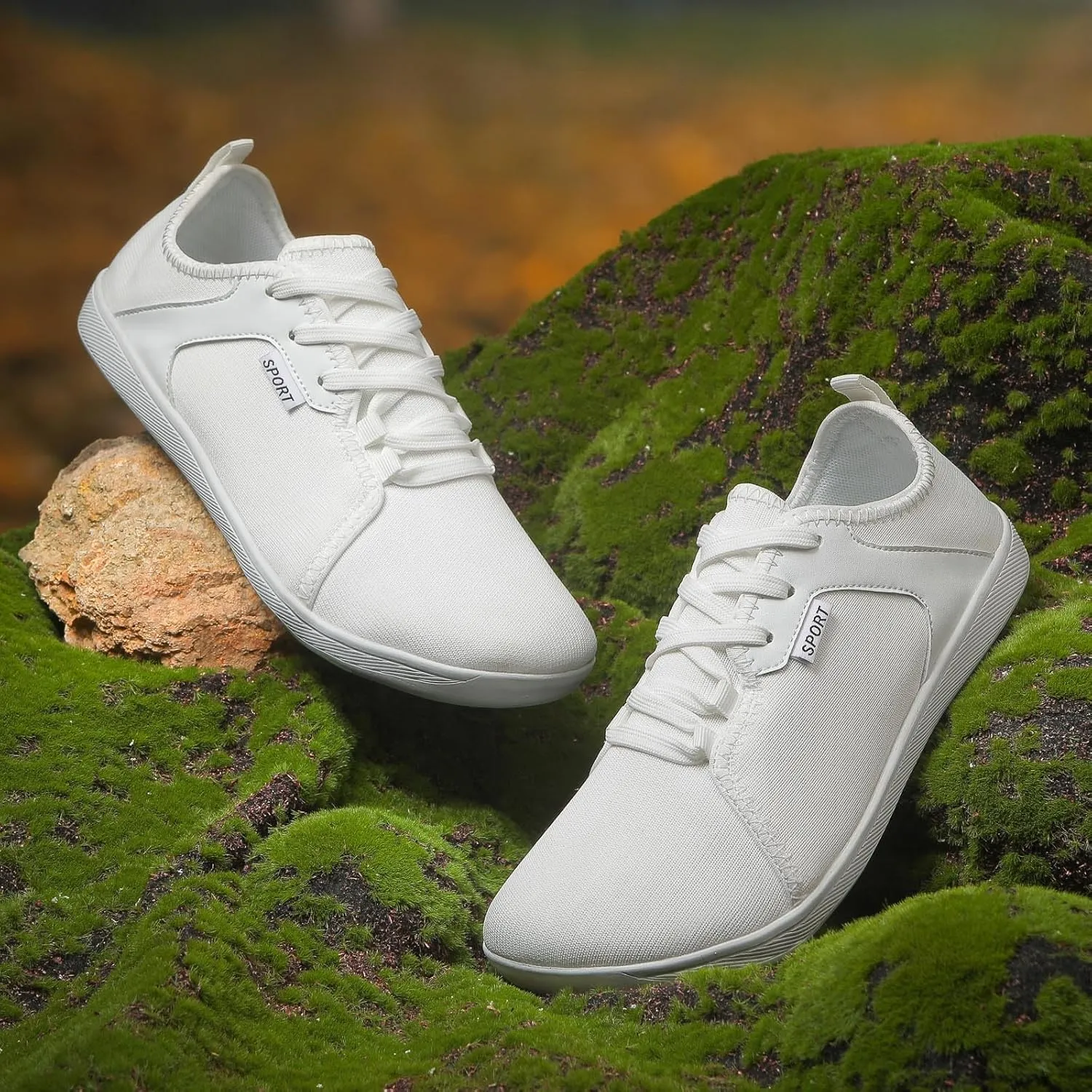 Slip on Walking Shoes for Men Comfort Memory Foam Breathable Mesh Fashion Sneakers Non Slip Arch Support Vacation Training Gym Shoes Wide Width