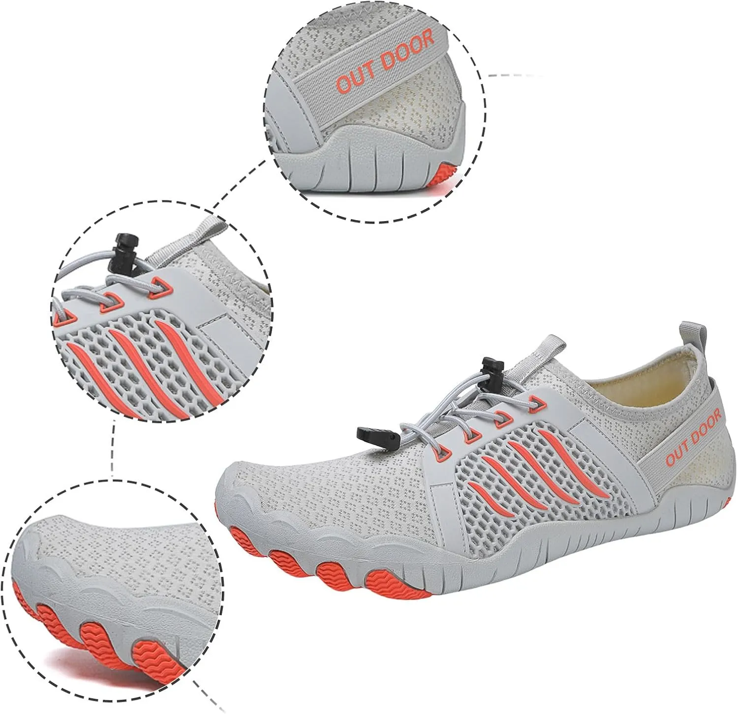 Slip on Walking Shoes for Men Comfortable Hiking Shoes Memory Foam Breathable Lightweight Fashion Sneakers Non Slip Indoor Outdoor Training Gym Shoes Wide Width
