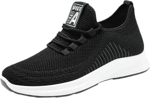 Slip on Walking Shoes for Men Comfortable Memory Foam Breathable Mesh Fashion Sneakers Non Slip Arch Support Cushioning Athletic Running Shoes