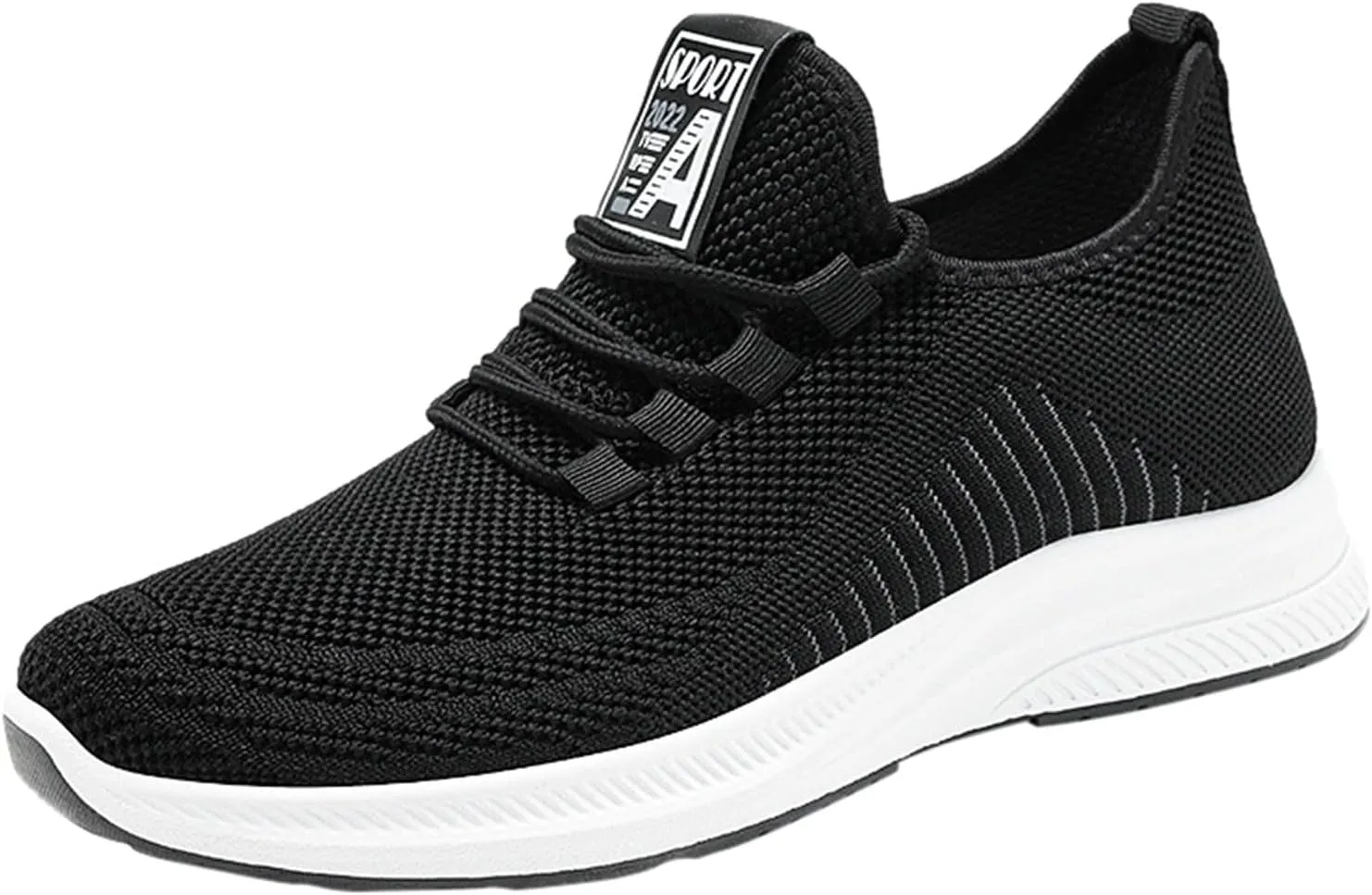 Slip on Walking Shoes for Men Comfortable Memory Foam Breathable Mesh Fashion Sneakers Non Slip Arch Support Cushioning Athletic Running Shoes