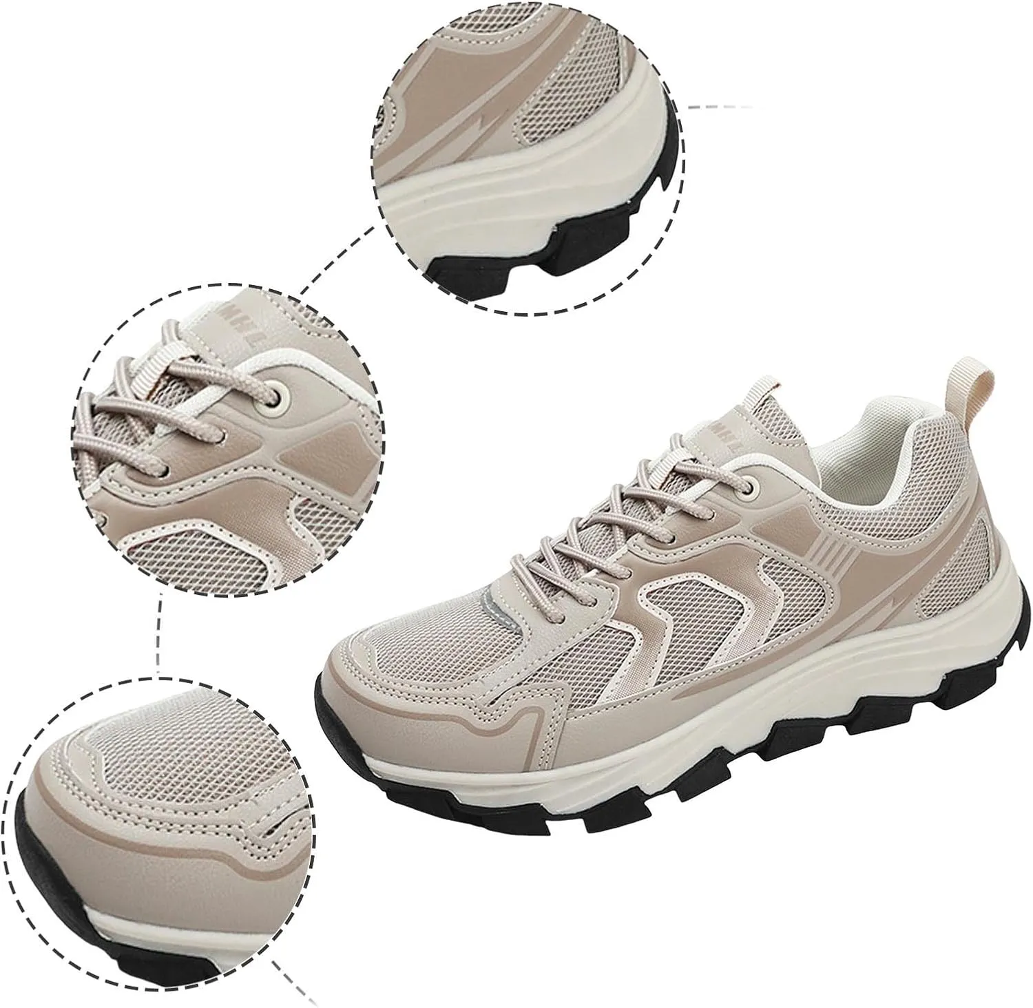 Slip on Walking Shoes for Men Comfy Knitted Memory Foam Ultra Lightweight Breathable Fashion Sneakers Non Slip Arch Support Vacation Training Gym Shoes Wide Width