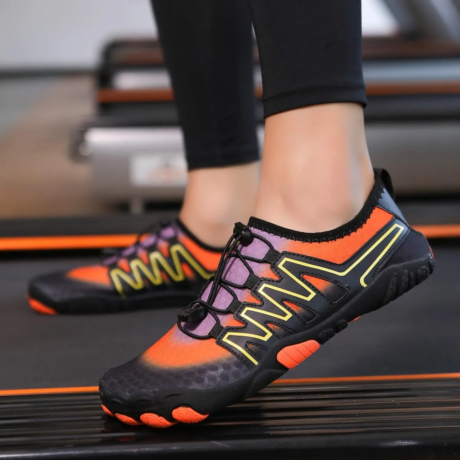 Slip on Walking Shoes for Men Comfy Memory Foam Hiking Shoes Ultra Lightweight Breathable Fashion Sneakers Lace Up Non Slip Travel Jogging Training Gym Shoes Wide Width