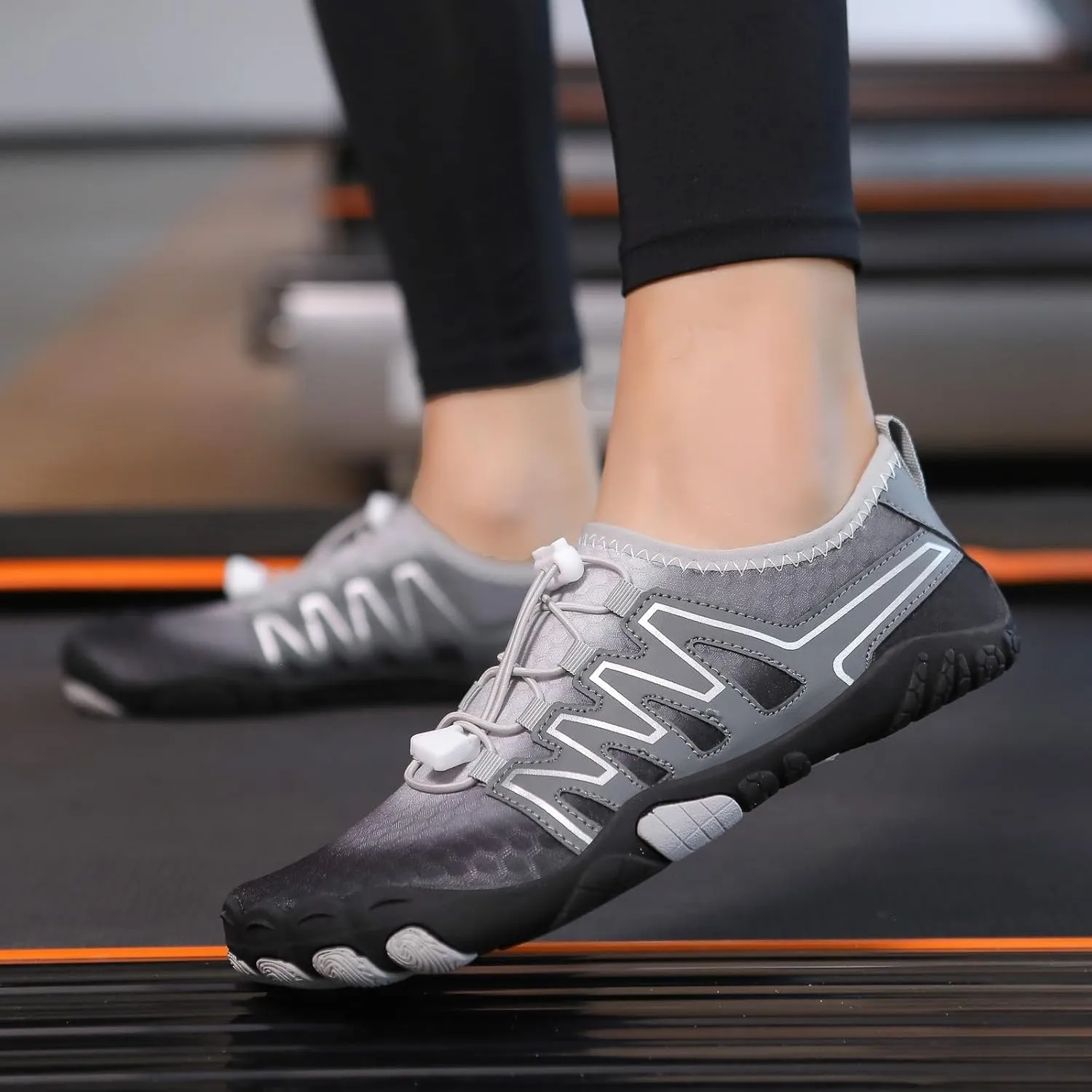 Slip on Walking Shoes for Men Comfy Memory Foam Hiking Shoes Ultra Lightweight Breathable Fashion Sneakers Lace Up Non Slip Travel Jogging Training Gym Shoes Wide Width