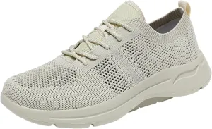 Slip on Walking Shoes Men Casual Dressy Memory Foam Breathable Mesh Fashion Sneakers Non Slip Indoor Outdoor Training Gym Shoes Wide Width