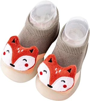 Summer and Autumn Comfortable Infant Toddler Shoes Cute Dinosaur Puppy Pattern Children Mesh Breathable Tennis Shoes