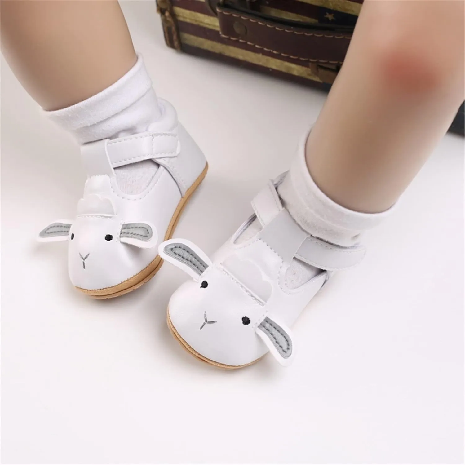 Summer and Autumn Comfortable Infant Toddler Shoes Cute Sheep Puppy Children Mesh Breathable Toddler Size Five Shoes