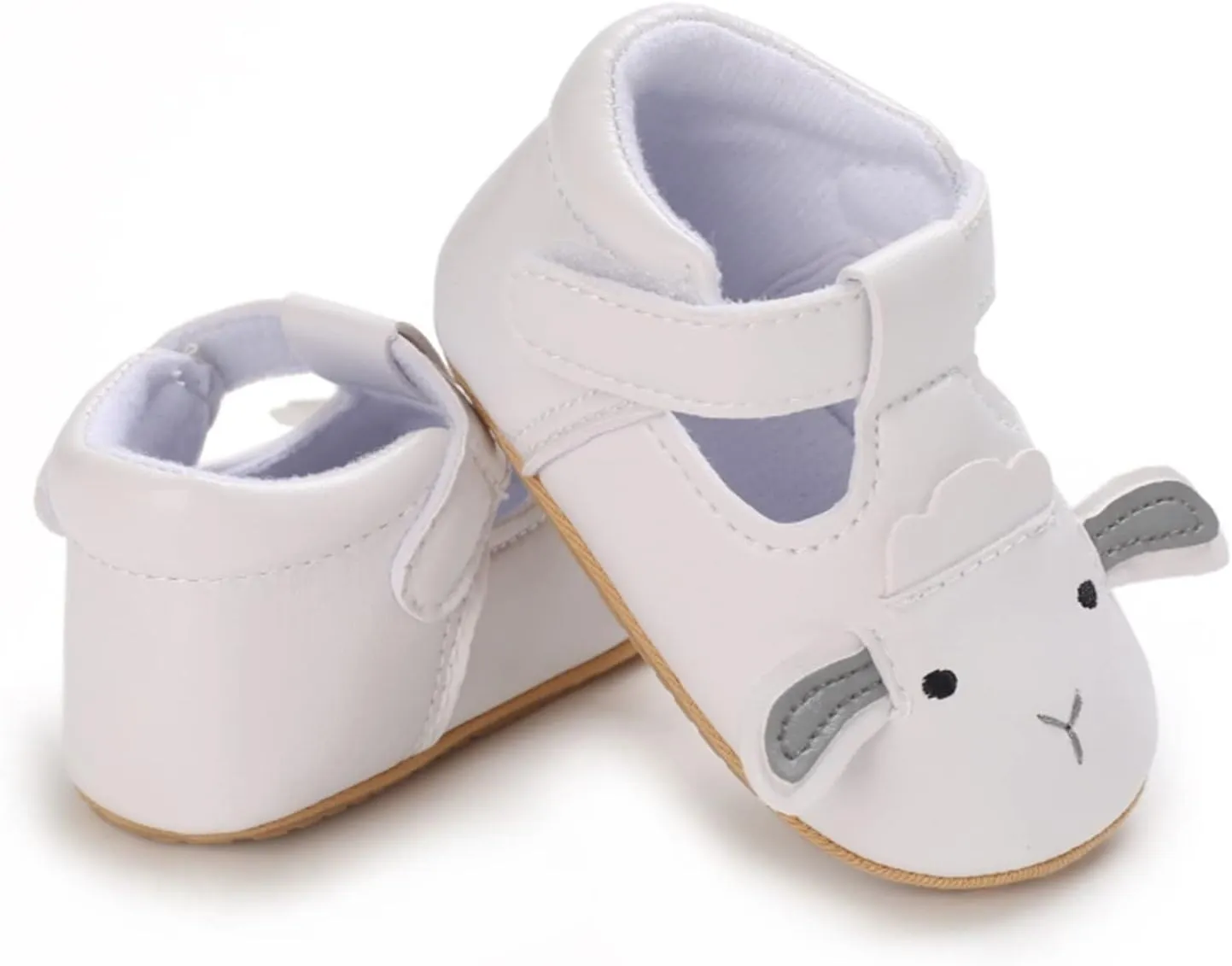 Summer and Autumn Comfortable Infant Toddler Shoes Cute Sheep Puppy Children Mesh Breathable Toddler Size Five Shoes