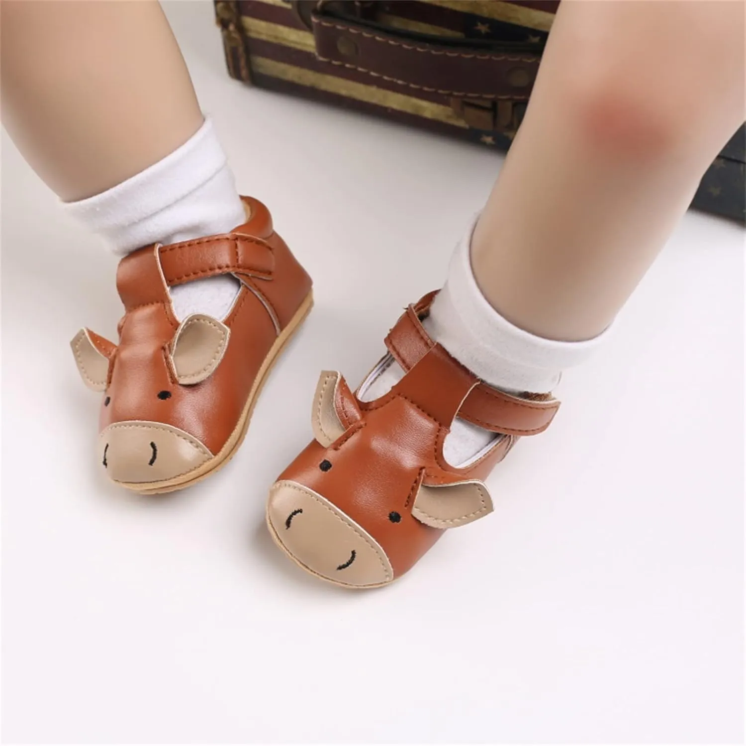 Summer and Autumn Comfortable Infant Toddler Shoes Cute Sheep Puppy Children Mesh Breathable Toddler Size Five Shoes