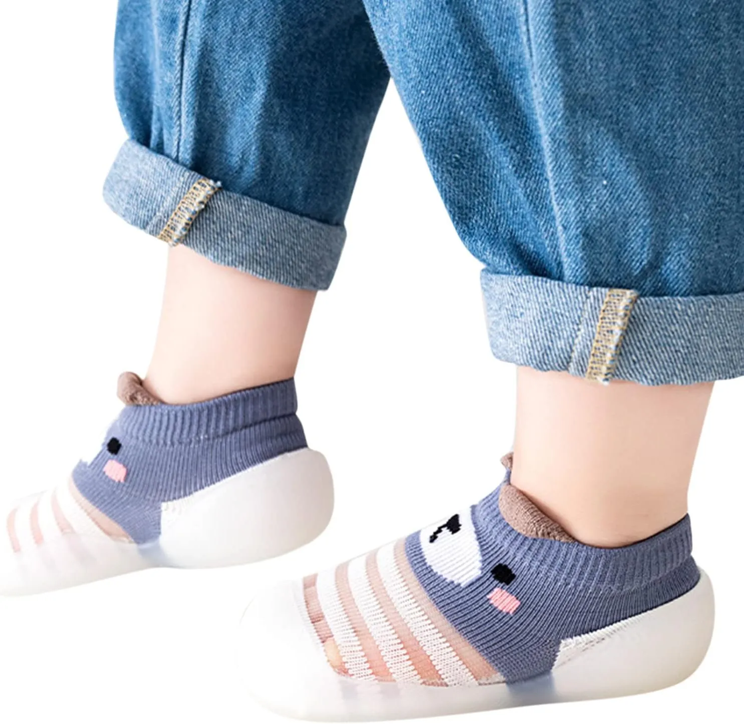 Tennis Shoes Boys Size 9 Infant Boys Girls Animal Prints Cartoon Socks Shoes Toddler Breathable Boy Shoes