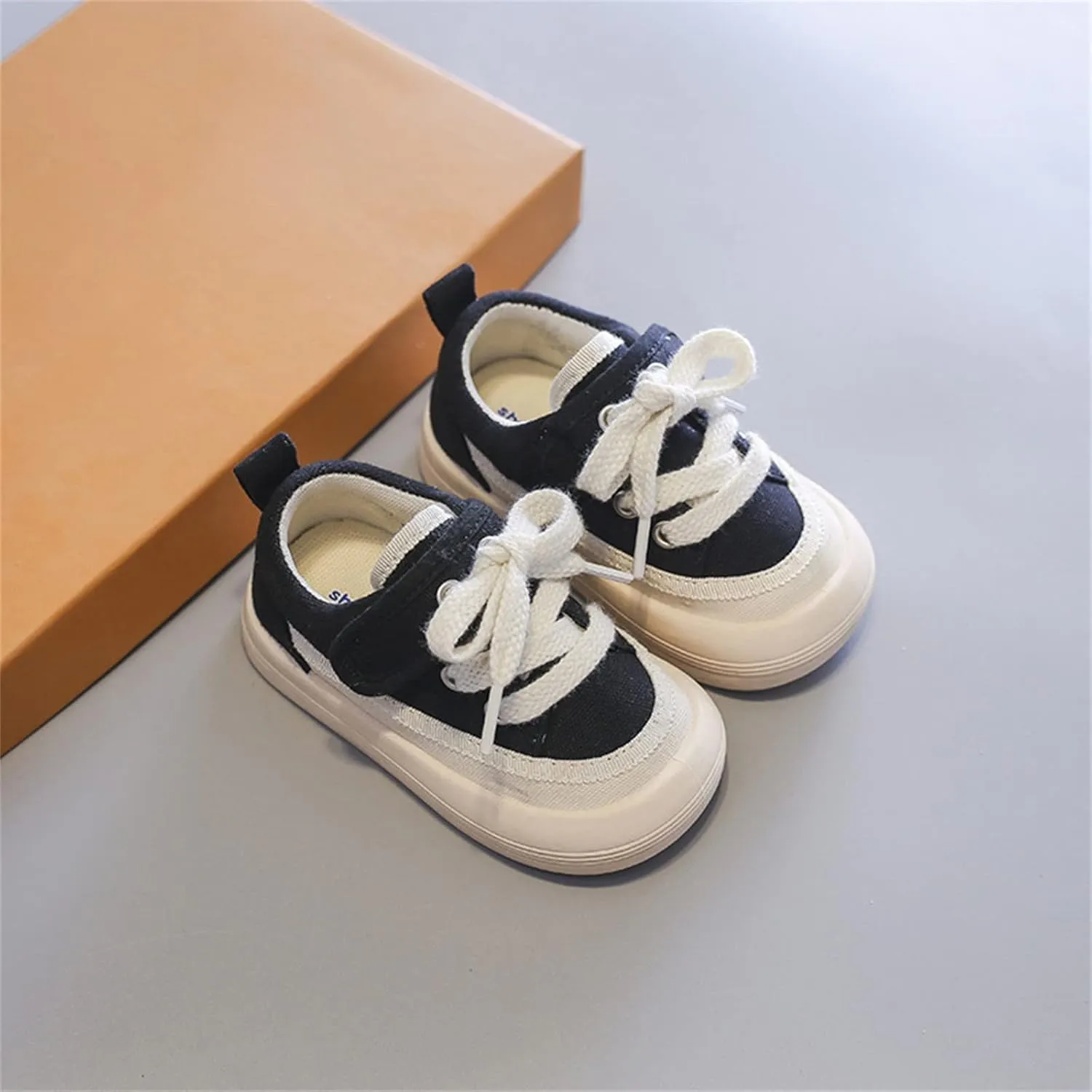 Toddler Boy Girl's Slip On Canvas Sneakers Toddler Little Kid Sneaker Running Shoes Spring Summer Shoes for Baby