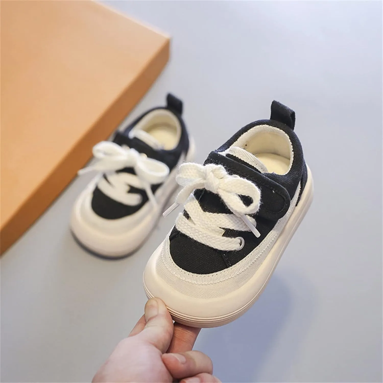 Toddler Boy Girl's Slip On Canvas Sneakers Toddler Little Kid Sneaker Running Shoes Spring Summer Shoes for Baby