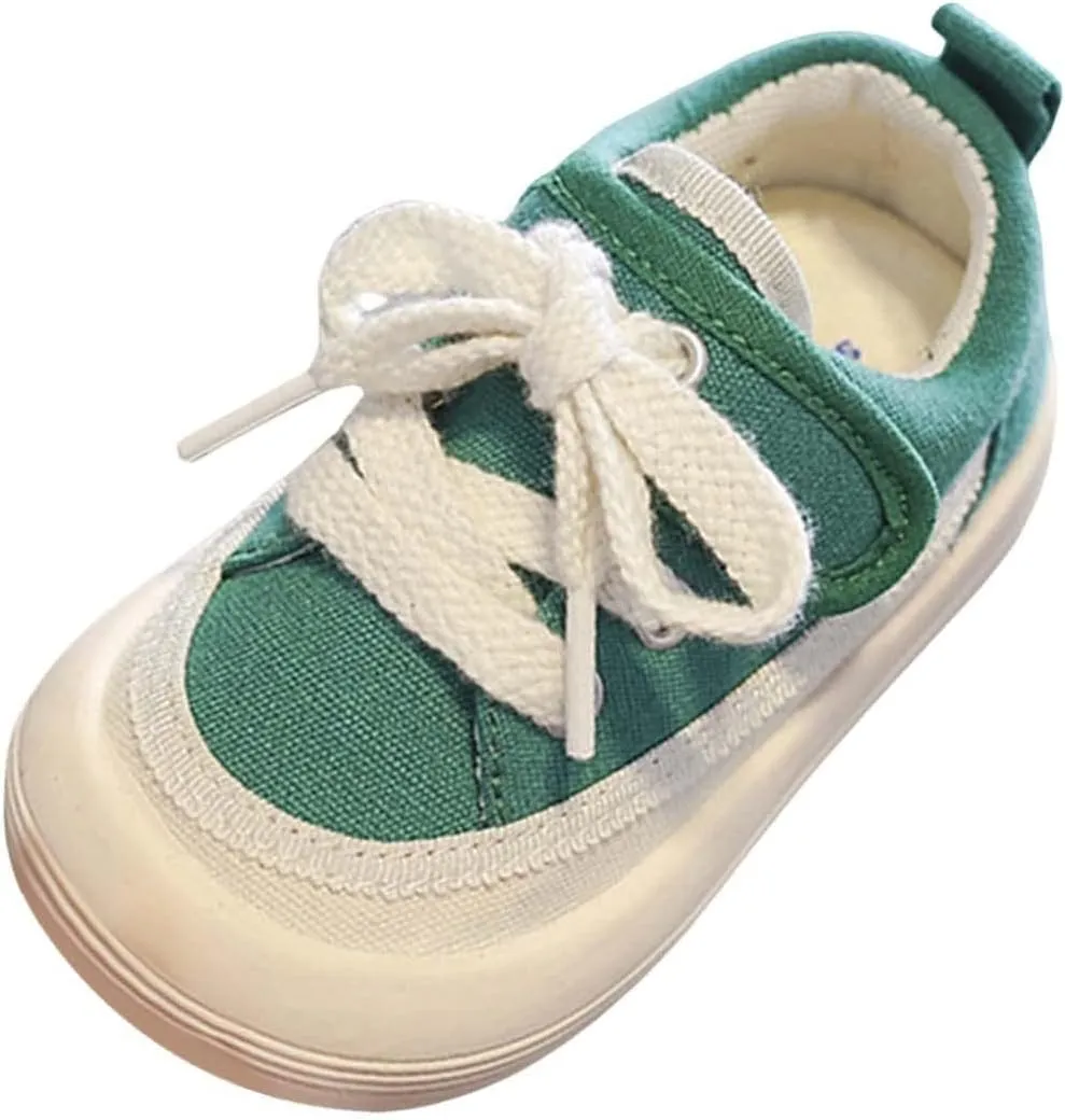 Toddler Boy Girl's Slip On Canvas Sneakers Toddler Little Kid Sneaker Running Shoes Spring Summer Shoes for Baby