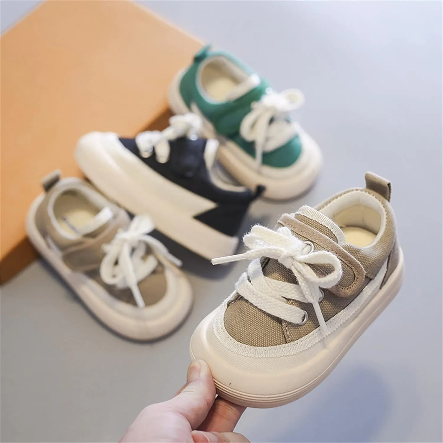 Toddler Boy Girl's Slip On Canvas Sneakers Toddler Little Kid Sneaker Running Shoes Spring Summer Shoes for Baby