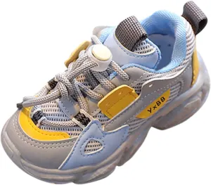 Toddler Boys Girls Running Shoes Non Slip Athletic Tennis Shoes for Kids Breathable and Lightweight Walking Shoes